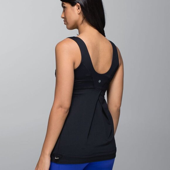 Lululemon Tame Me Tank in Black - Picture 2 of 7